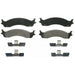Disc Brake Pad Set Wagner Brake ZX655A