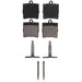 Disc Brake Pad Set Wagner Brake ZX779