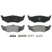 Disc Brake Pad Set Wagner Brake ZX782