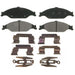 Disc Brake Pad Set Wagner Brake ZX804