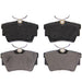Disc Brake Pad Set Wagner Brake ZX808A