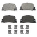 Disc Brake Pad Set Wagner Brake ZX835