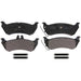 Disc Brake Pad Set Wagner Brake ZX875