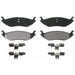 Disc Brake Pad Set Wagner Brake ZX967