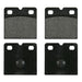 Parking Brake Disc Brake Pad Set Wagner Brake ZX971