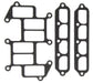 Fuel Injection Plenum Gasket Set MAHLE Clevite MS14752