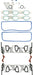 Engine Intake Manifold Gasket Set Felpro MS 98015 T