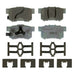 Disc Brake Pad Set Wagner Brake OEX1086