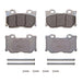Disc Brake Pad Set Wagner Brake OEX1347