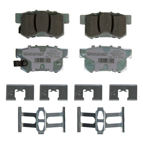 Disc Brake Pad Set Wagner Brake OEX536