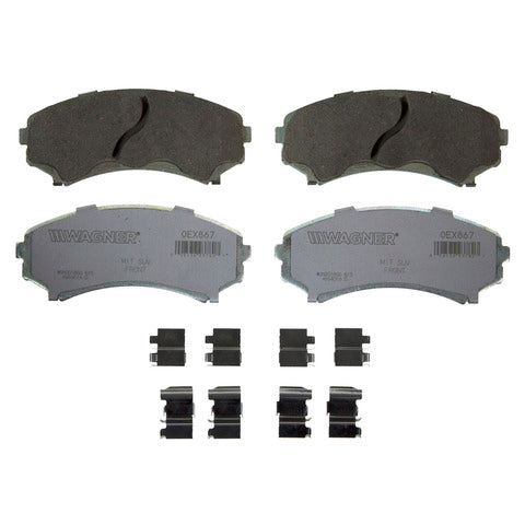Disc Brake Pad Set Wagner Brake OEX867