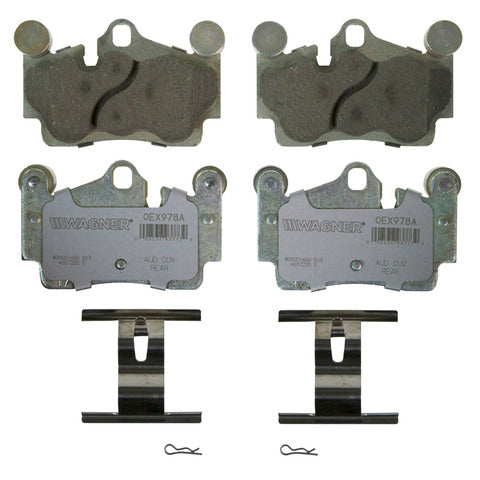 Disc Brake Pad Set Wagner Brake OEX978A