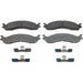 Disc Brake Pad Set Wagner Brake MX655