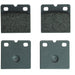 Parking Brake Disc Brake Pad Set Wagner Brake MX971