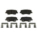 Disc Brake Pad Set Wagner Brake QC1659
