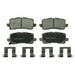 Disc Brake Pad Set Wagner Brake QC1698