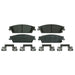Disc Brake Pad Set Wagner Brake QC1707