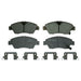 Disc Brake Pad Set Wagner Brake QC1783