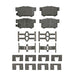Disc Brake Pad Set Wagner Brake QC537