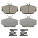 Disc Brake Pad Set Wagner Brake QC598