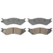 Disc Brake Pad Set Wagner Brake QC702
