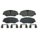 Disc Brake Pad Set Wagner Brake QC914A
