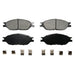 Disc Brake Pad Set Wagner Brake SX803