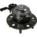 Wheel Bearing and Hub Assembly Moog Chassis 512595