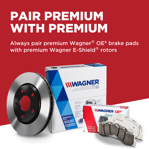 Disc Brake Pad Set Wagner Brake OEX1391