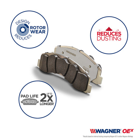 Disc Brake Pad Set Wagner Brake OEX1119