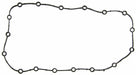 Engine Oil Pan Gasket Set Felpro OS 30716 R