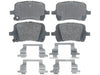 Disc Brake Pad Raybestos Brakes PGD1028AM