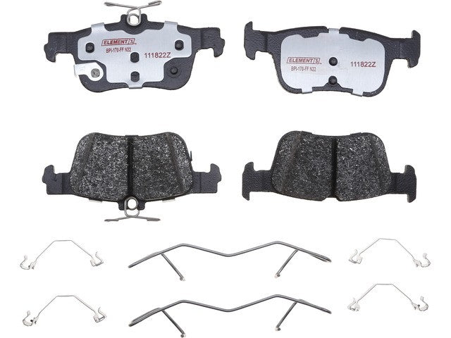 Disc Brake Pad Set Raybestos Brakes PGD2384M