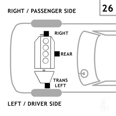 Manual Transmission Mount Anchor PRC-7149