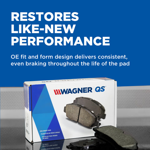 Disc Brake Pad Set Wagner Brake ZD1020A