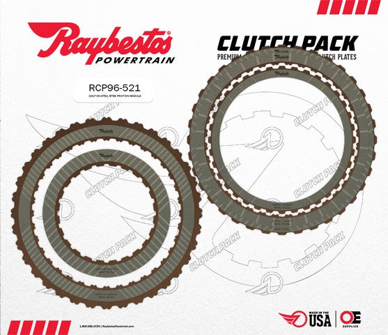 Transmission Clutch Kit Raybestos Powertrain RCP96-521