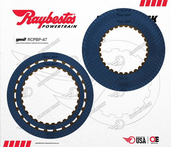 Transmission Clutch Kit Raybestos Powertrain RCPBP-47