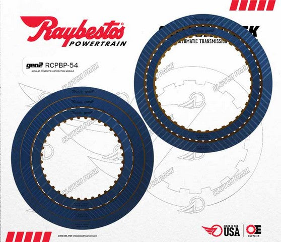 Transmission Clutch Kit Raybestos Powertrain RCPBP-54