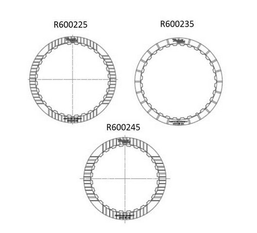 Transmission Clutch Kit Raybestos Powertrain RCPS-009