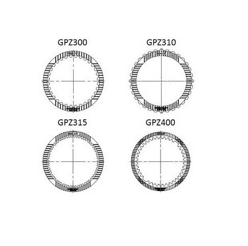 Transmission Clutch Kit Raybestos Powertrain RGPZ-020