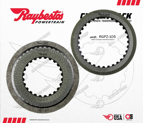 Transmission Clutch Kit Raybestos Powertrain RGPZ-105