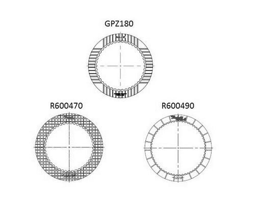 Transmission Clutch Kit Raybestos Powertrain RGPZ-108