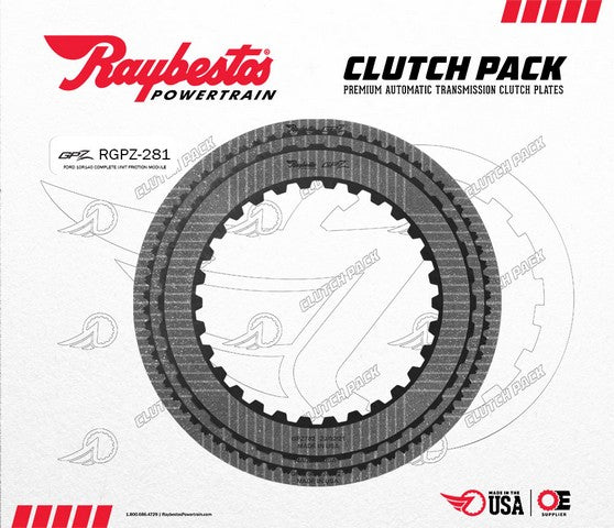 Transmission Clutch Kit Raybestos Powertrain RGPZ-281