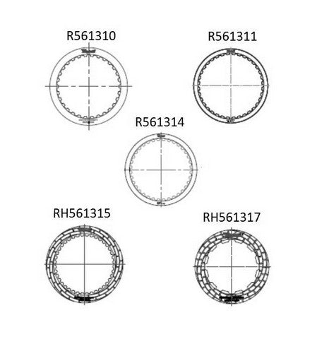 Transmission Clutch Kit Raybestos Powertrain RHT96-079