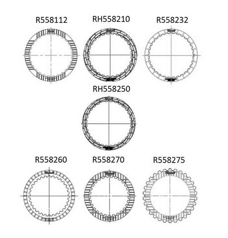 Transmission Clutch Kit Raybestos Powertrain RHT96-215