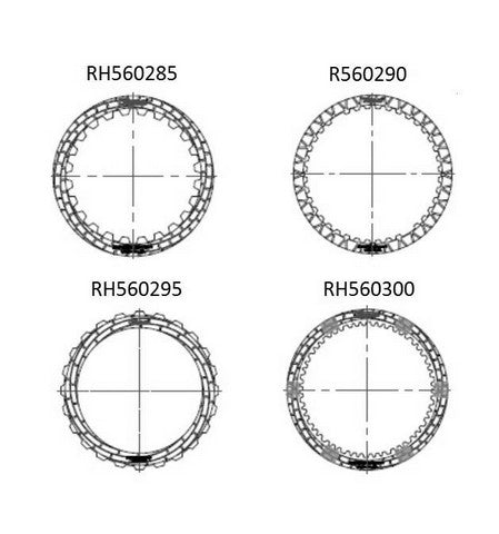 Transmission Clutch Kit Raybestos Powertrain RHT96-283