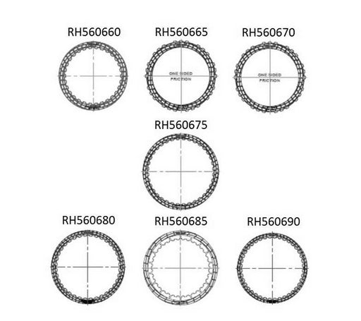 Transmission Clutch Kit Raybestos Powertrain RHT96-303