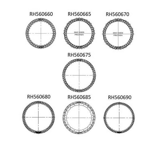 Transmission Clutch Kit Raybestos Powertrain RHT96-303