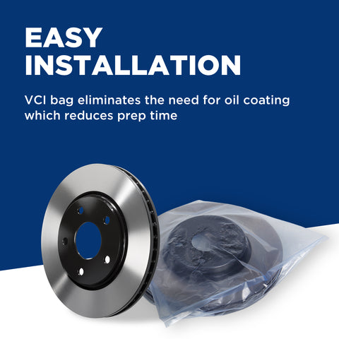Disc Brake Rotor Wagner Brake BD180027E