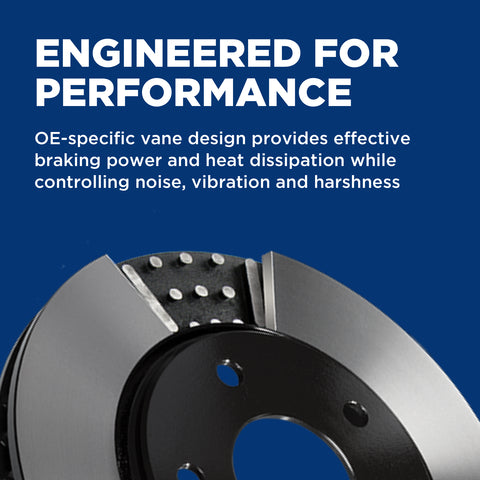 Disc Brake Rotor Wagner Brake BD180663E